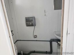  20FT BÜROCONTAINER mit WC und KÜCHE