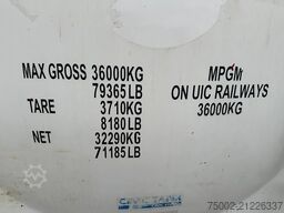 CIMC FOOD 20FT ISO / 25.930L-1-COMP. / L4BN / UN Por...