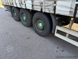 Pacton 3-ass schuifzeilen oplegger