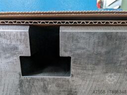 REIDEN AP 4000x1300 - geschliffene Stahlplatte