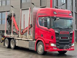 Scania R580 6x4 Kurzholz LKW mit Epsilon M12Z 83