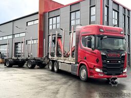 Scania R580 6x4 Kurzholz LKW mit Epsilon M12Z 83