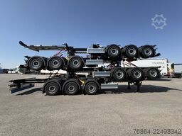 D-Tec D-TEC VCC-01 CONTAINERCHASSI, MITTEL-UND HECKAUSSCHUB, LIFTACHSE, ADR BESCHEINIGUNG