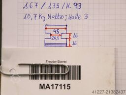 Forkardt Breite 45 mm  schrägverzahnt