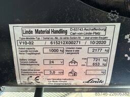 LINDE V 10 /  * DOUBLE steering !!