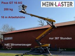 Paus PAUS GT 16AG  Arbeitshöhe 16m 200kg Stromagregat