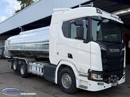 Scania R580 V8 NGS Retarder, 15000 Liter - RVS tank