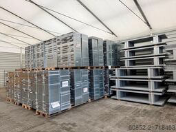 100 lfm SSI Schäfer R3000 Fachbodenregal 249cm hoch, 50cm tief, 6 Lagerebenen