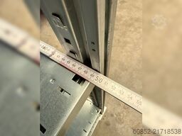 13 lfm SSI Schäfer R3000 Fachbodenregal 249cm hoch, 50cm tief, 6 Lagerebenen