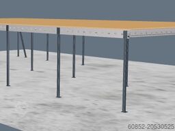 10x20m Lagerbühne , Belastung : 500kg/qm Unterkante: 3m ,ca. 200qm , Systembühne