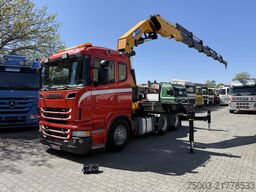 Scania R560 V8 6X4 Kran HMF 6020 bis 20.5 Meter