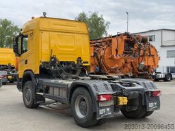 SCANIA G450 XT 4x4 Euro 6 SZM Kipphydraulik Blatt/ Luft