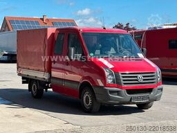VW Crafter 35 Doppelkabine Pritsche + Plane