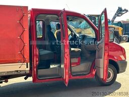 VW Crafter 35 Doppelkabine Pritsche + Plane