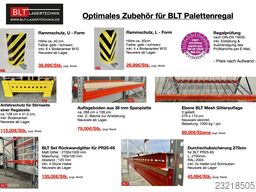 ca. 100,16 lfm. Palettenregal H: 650cm Fachlast : 3000 kg Neuware