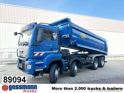 MAN TGS 41.460 8x8 BB, Meiller Stahlmulde ca. 20m³