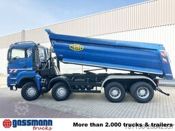 MAN TGS 41.460 8x8 BB, Meiller Stahlmulde ca. 20m³
