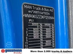 MAN TGS 41.460 8x8 BB, Meiller Stahlmulde ca. 20m³