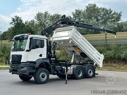 MAN TGS 28.440 6x4-4/3-Seiten- Kipper / Hiab 138-3