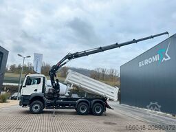 MAN TGS 33.440 6x6 /3-Seiten- Kipper / Kran HIAB 302