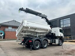 MAN TGS 33.440 6x6 /3-Seiten- Kipper / Kran HIAB 302