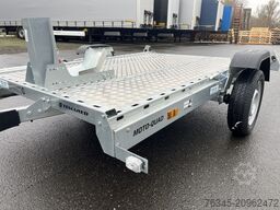 Temared MOTOQUAD 2616 Motorrad Quad Anhänger Alu