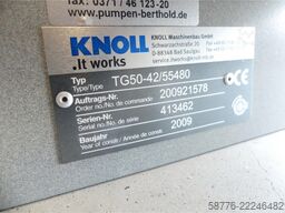 Knoll TG50-42/55480 Pumpe SN: 413462 mit AM 112M BA2 Motor --