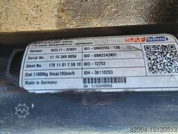 SAF Sbk2243-135 steering axle