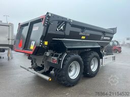 Farmtech FARMTECH, TANDEM-SCHWERLAST-MULDENKIPPER GRAVIS 2000,  HYDR. HECKKLAPPE, HARDOX