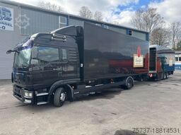 MAN 12.250 + Anhänger Durchlade