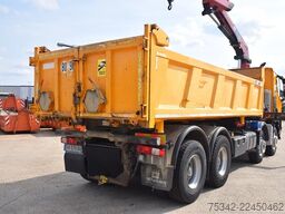 Renault C430 Tipper + Crane HMF