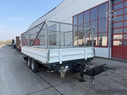  TK  Tandemkipper- Tieflader, Gitteraufsatz, Wenig Benutzt