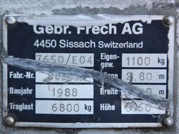 Frech 7650/E04 Traglast 6,8 t