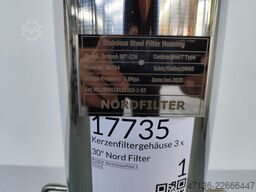 NORDFILTER Kerzenfilter 3 Kerzen 3 hoch