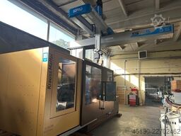 KraussMaffei KM 250-2000 CX Blue Power mit dem Robote