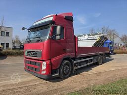 VOLVO FH 460 Globe Baustoffpritsche mit Kran Palfinger
