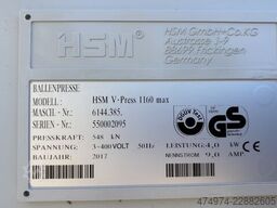 hsm V-Press 1160 Plus 2017