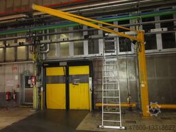 Demag Kran Drehkran Hallenkran 5m 50KG KBK 125Kg L 5m H 3,8m + Stahl Kettenzug