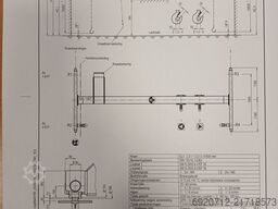 Abus 2 pc. Overhead crane 2x2,5 x 10.500 mm