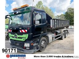 Autocamion cu cârlig pentru containere Mercedes-Benz Actros 2641 6x4, Meiller RK 20.65