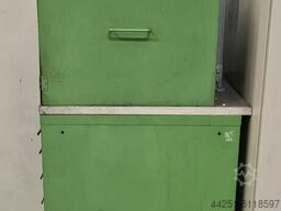 Lackierkabine mit Absaugvorrichtung