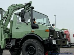 Unimog U427/10 Schaeff Mobilbagger AT 16 NUR 175 TKM