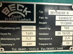 BECK BE-100-80 H