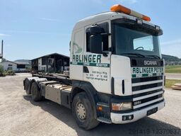 SCANIA R124 GB 6x2 Abrollkipper Bj 2001
