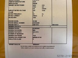 CAT 3516B - 2.250 kVA Generator - DPX-18106