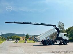 MAN TGS 33.440 6x4 /3-Seiten- Kipper /  HIAB 228-6