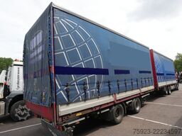 Scania R 400 6x2 curtainside in combo with Burg trailer