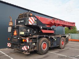 TADANO-FAUN GR-300EX WITH JIB 4X4X4 ROUGH TERRAIN CRANE