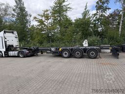 web trailer LPRS 24  3 Achs Container- Chassis incl. Generator TranscoolWenig Benutzt