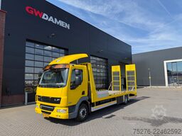 DAF LF 45 Machinetransporter Hydraulic ramps 48.000 km